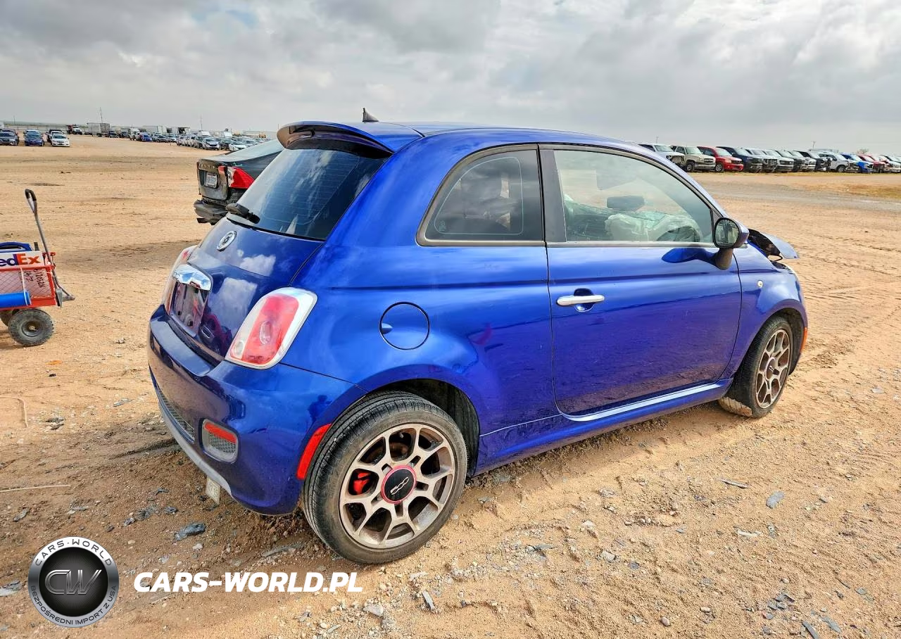 2012 Fiat 500 Sport VIN:3C3CFFBR7CT119668 - 3