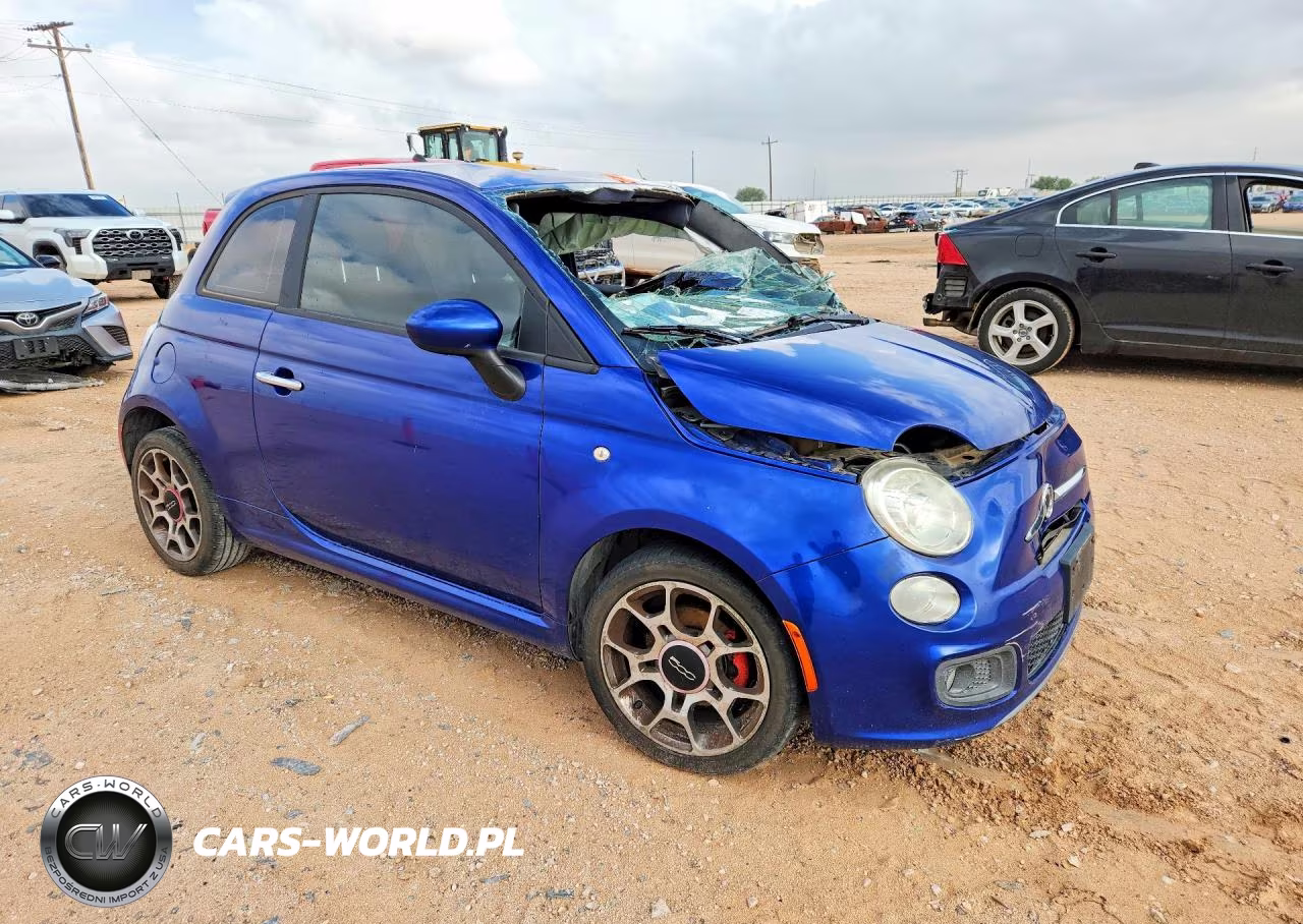 2012 Fiat 500 Sport VIN:3C3CFFBR7CT119668 - 4