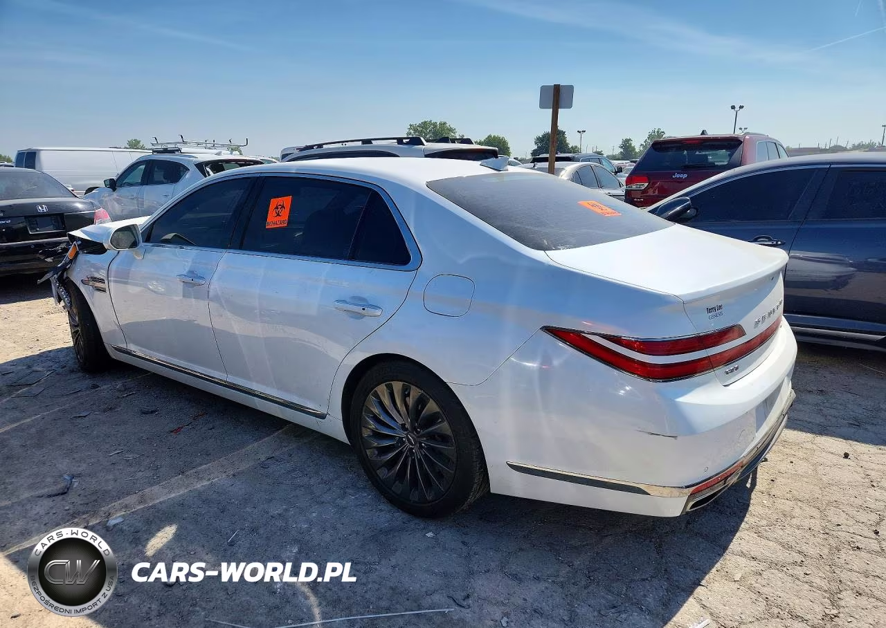 2020 Genesis G90 Premium VIN:KMTF34PA8LU081044 - 2