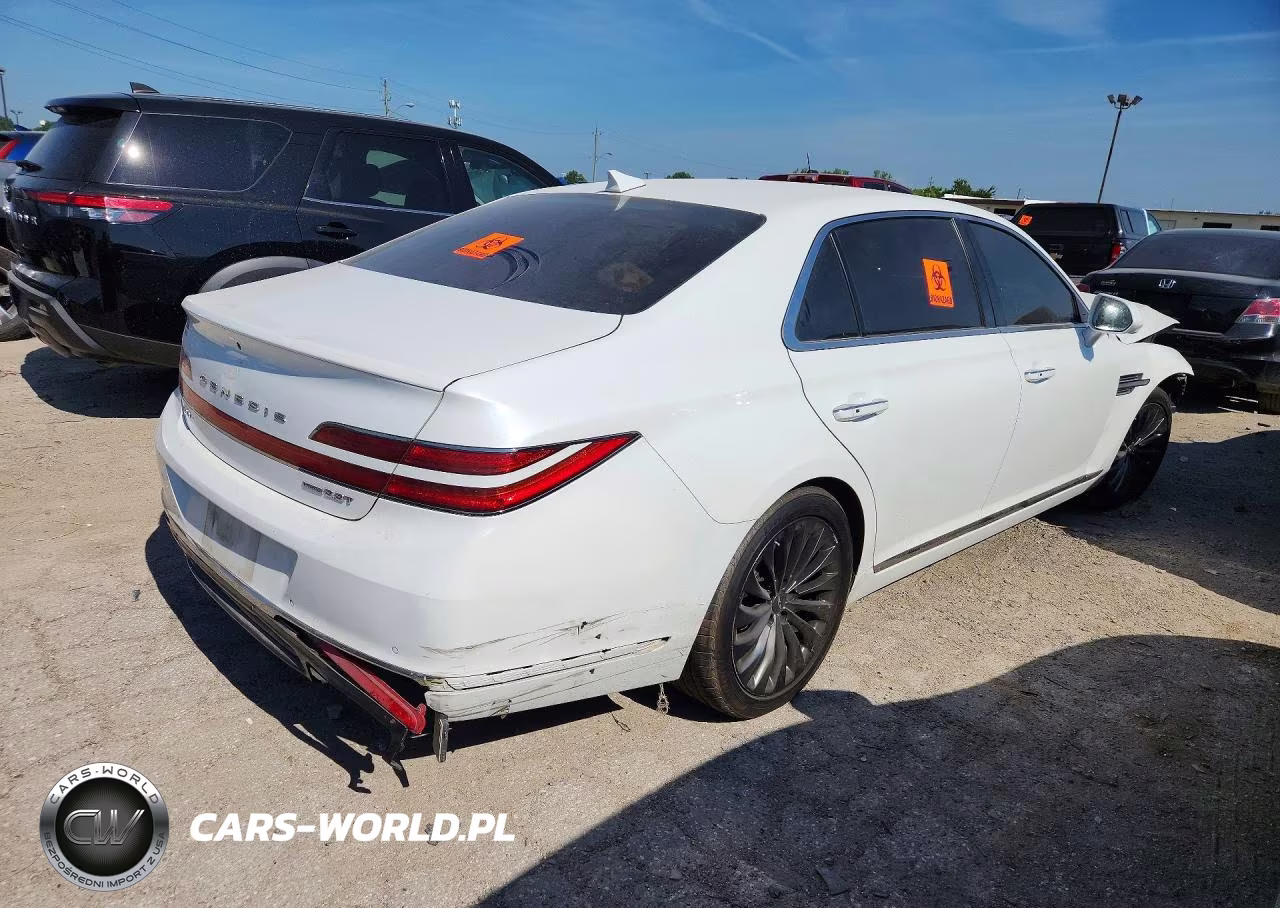 2020 Genesis G90 Premium VIN:KMTF34PA8LU081044 - 3