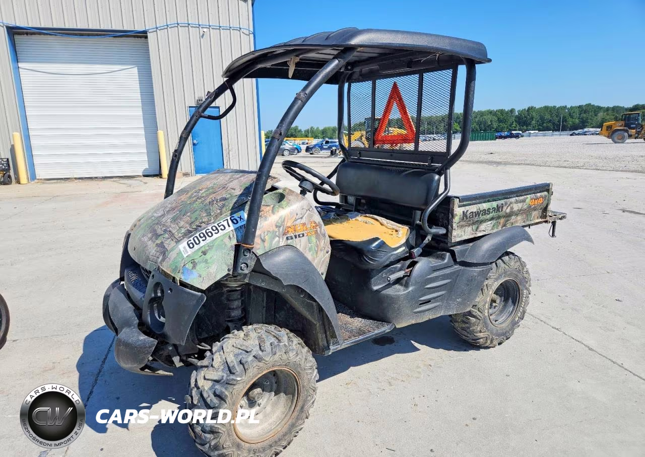 2016 Kawasaki Mule 610 Utility Vehicle VIN:JK1AFEE17GB508735 - 2