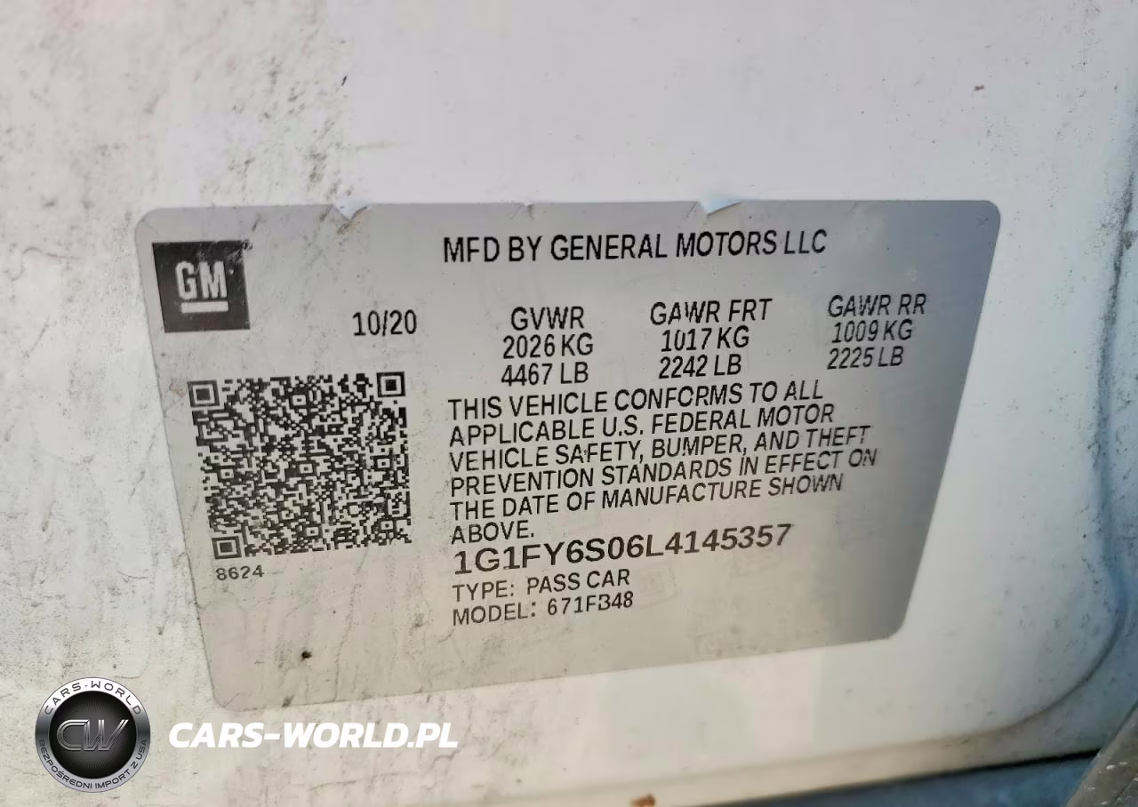 2020 Chevrolet Bolt Ev Lt VIN:1G1FY6S06L4145357 - 12