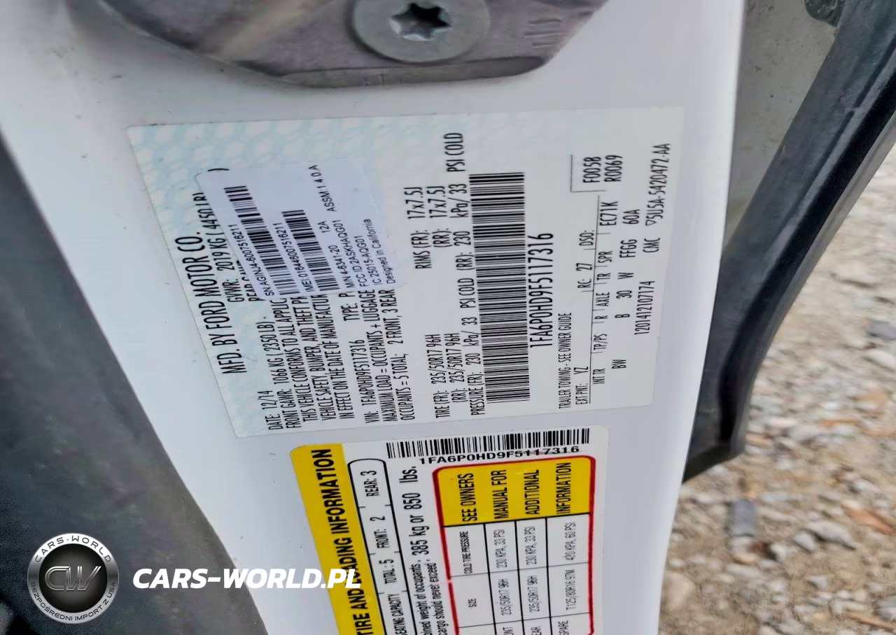2015 Ford Fusion Se VIN:1FA6P0HD9F5117316 - 13