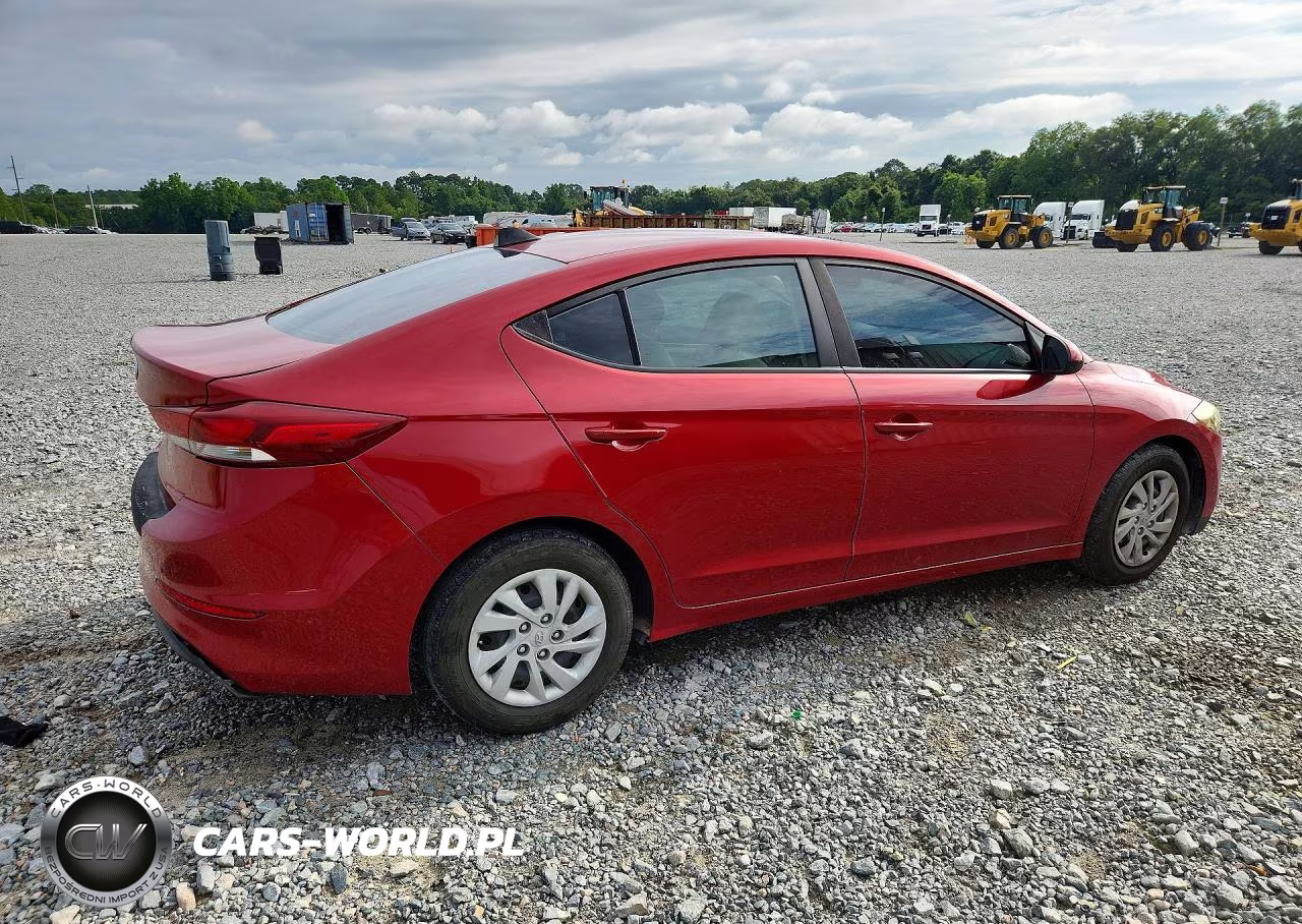 2017 Hyundai Elantra Se VIN:KMHD74LF6HU353251 - 3