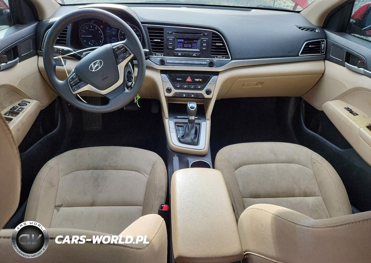 2017 Hyundai Elantra Se VIN:KMHD74LF6HU353251 - 8