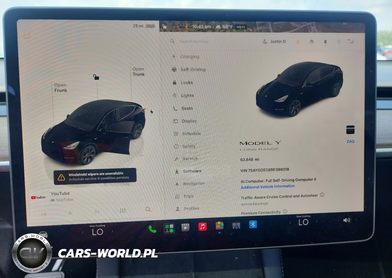 2024 Tesla Model Y VIN:7SAYGDED8RF098018 - 9