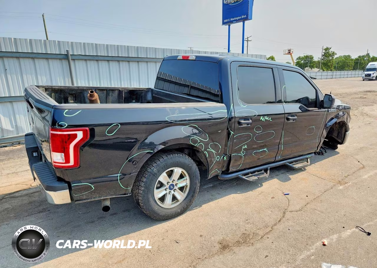 2015 Ford F150 Supercrew VIN:1FTEW1EP1FFC32743 - 3