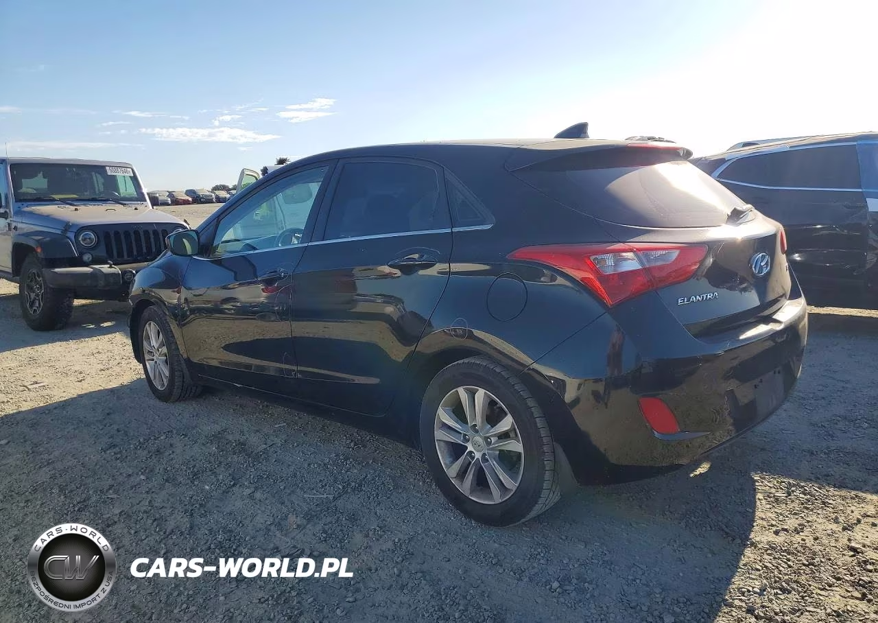 2013 Hyundai Elantra Gt Base VIN:KMHD35LE6DU132199 - 2