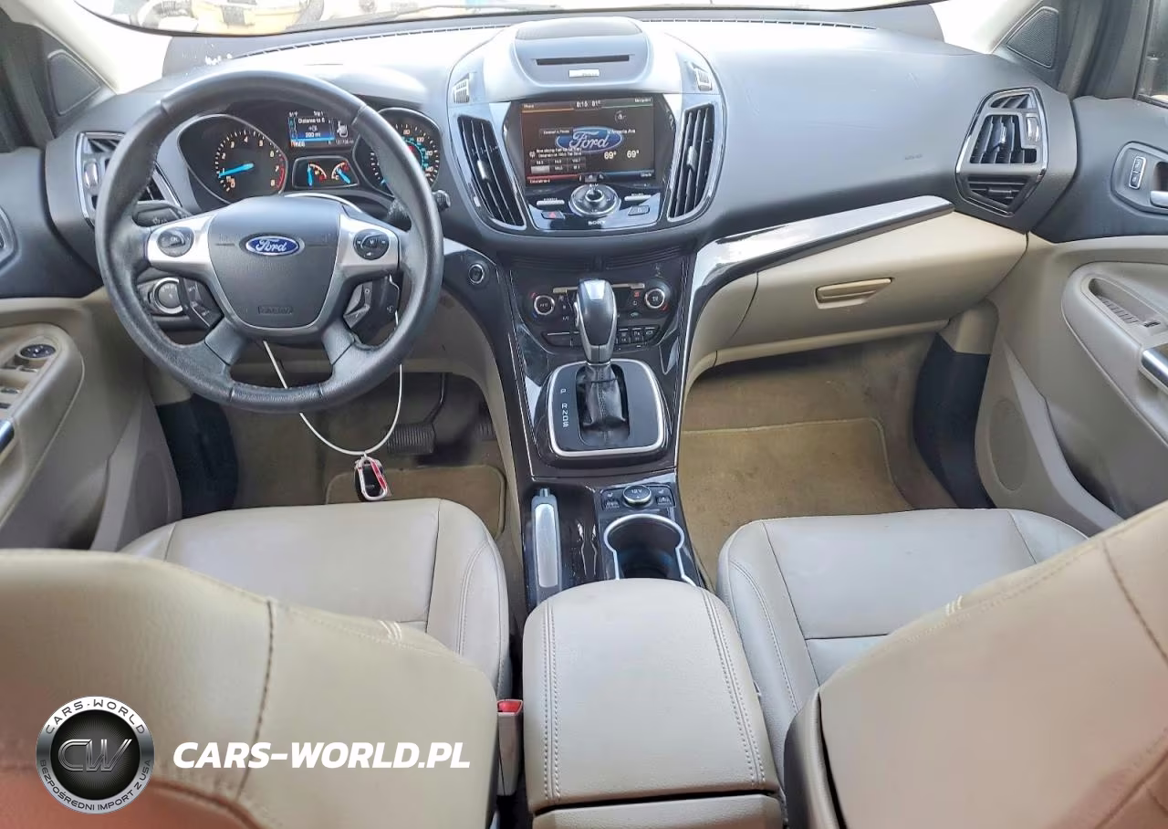 2014 Ford Escape Titanium VIN:1FMCU0JX7EUA67087 - 8