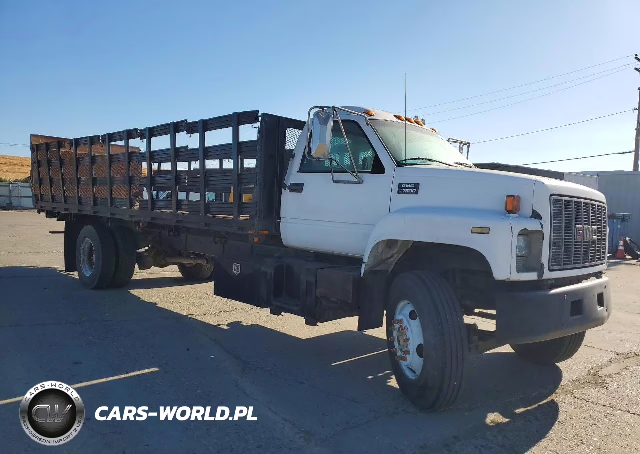 1999 GMC C7 Flatbed Truck VIN:1GDM7H1CXXJ500509 - 4