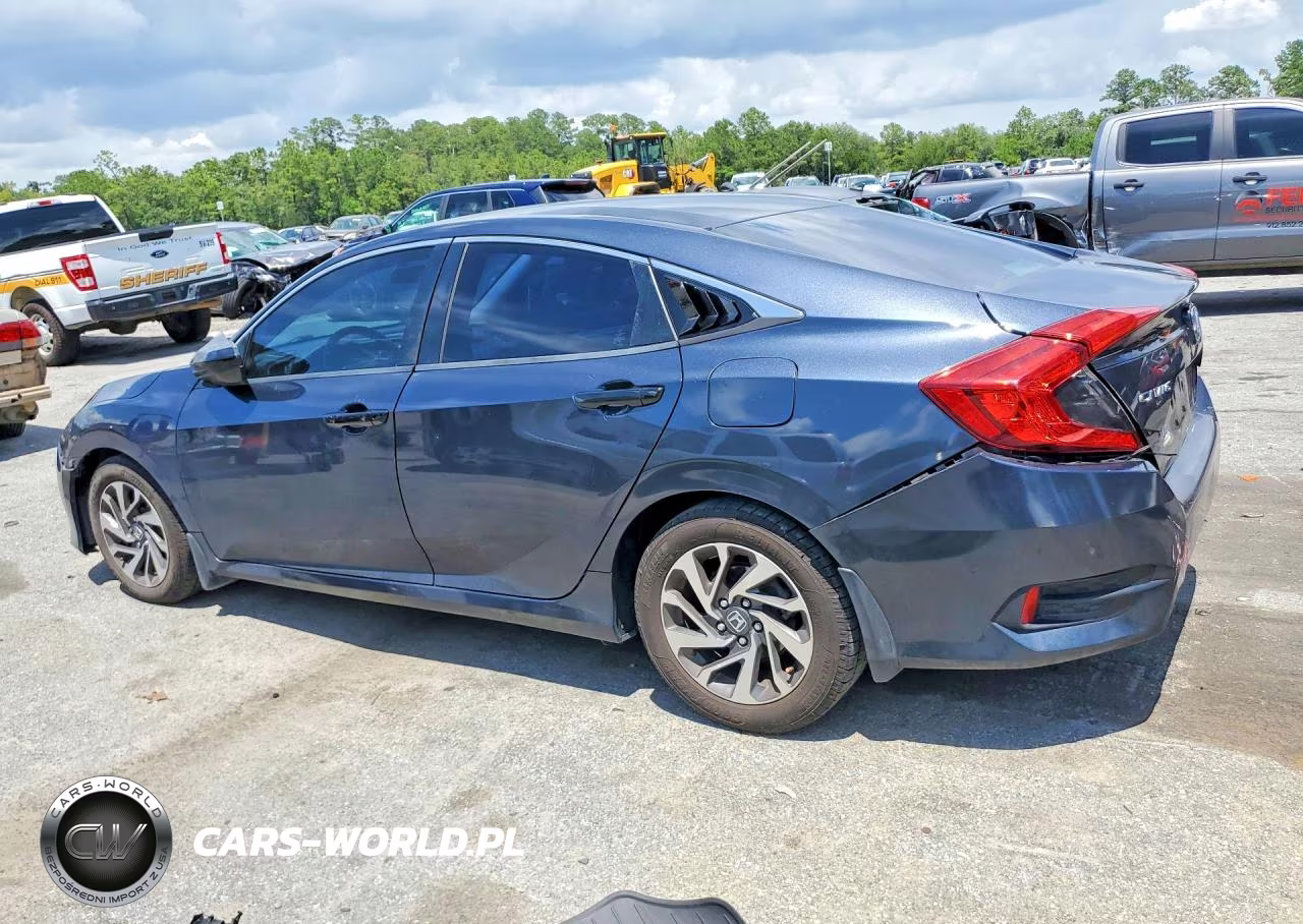 2016 Honda Civic Ex VIN:19XFC2F74GE002806 - 2