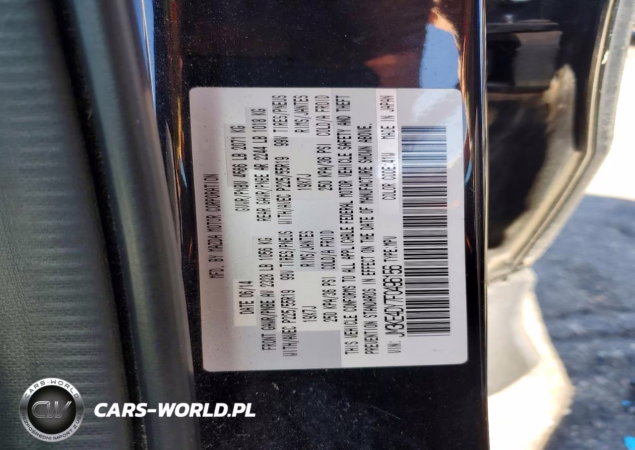 2015 Mazda Cx-5 Gt VIN:JM3KE4DY7F0496156 - 13