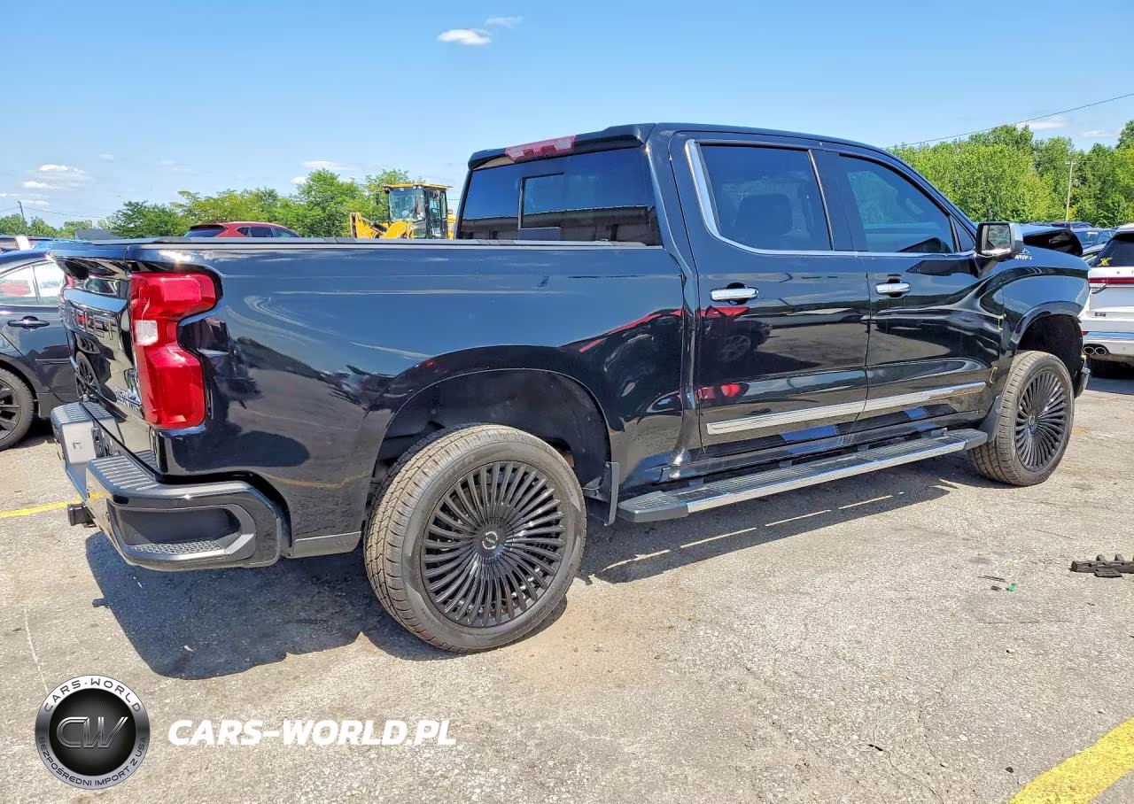 2022 Chevrolet Silverado K1500 High Country VIN:1GCUDJED3NZ539366 - 3