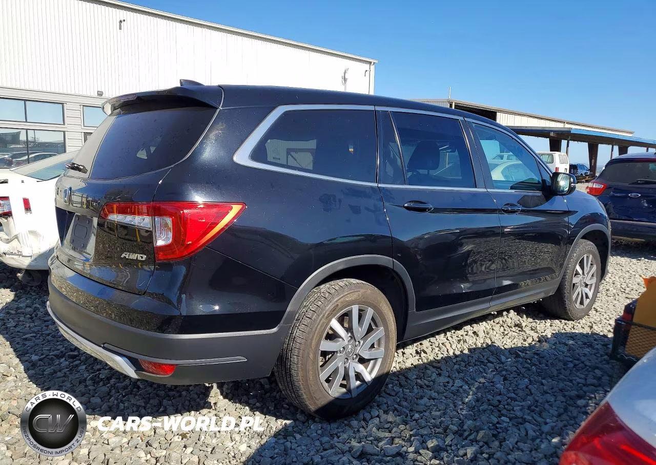 2019 Honda Pilot Exl VIN:5FNYF6H51KB042170 - 3