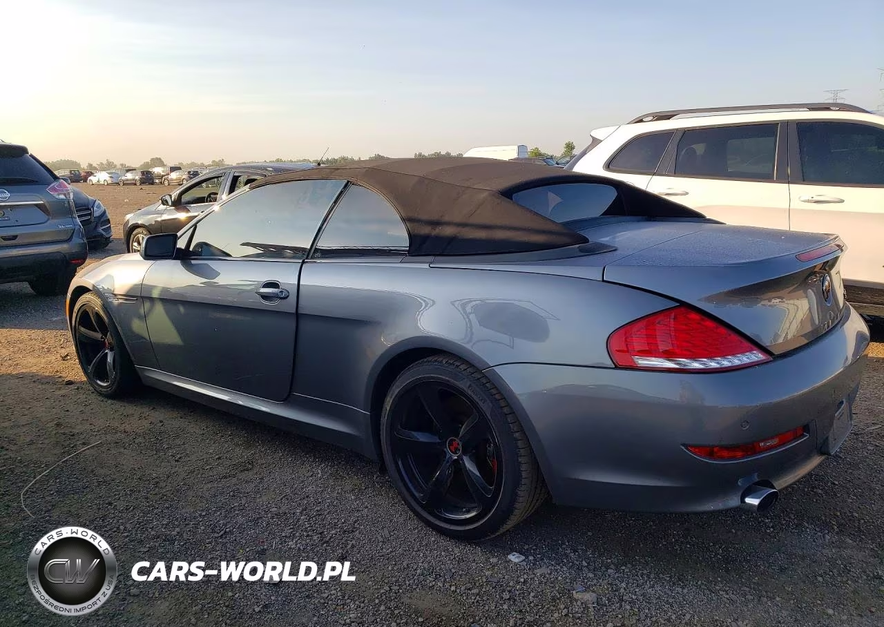 2008 BMW 650 I VIN:WBAEB53568CX62597 - 2