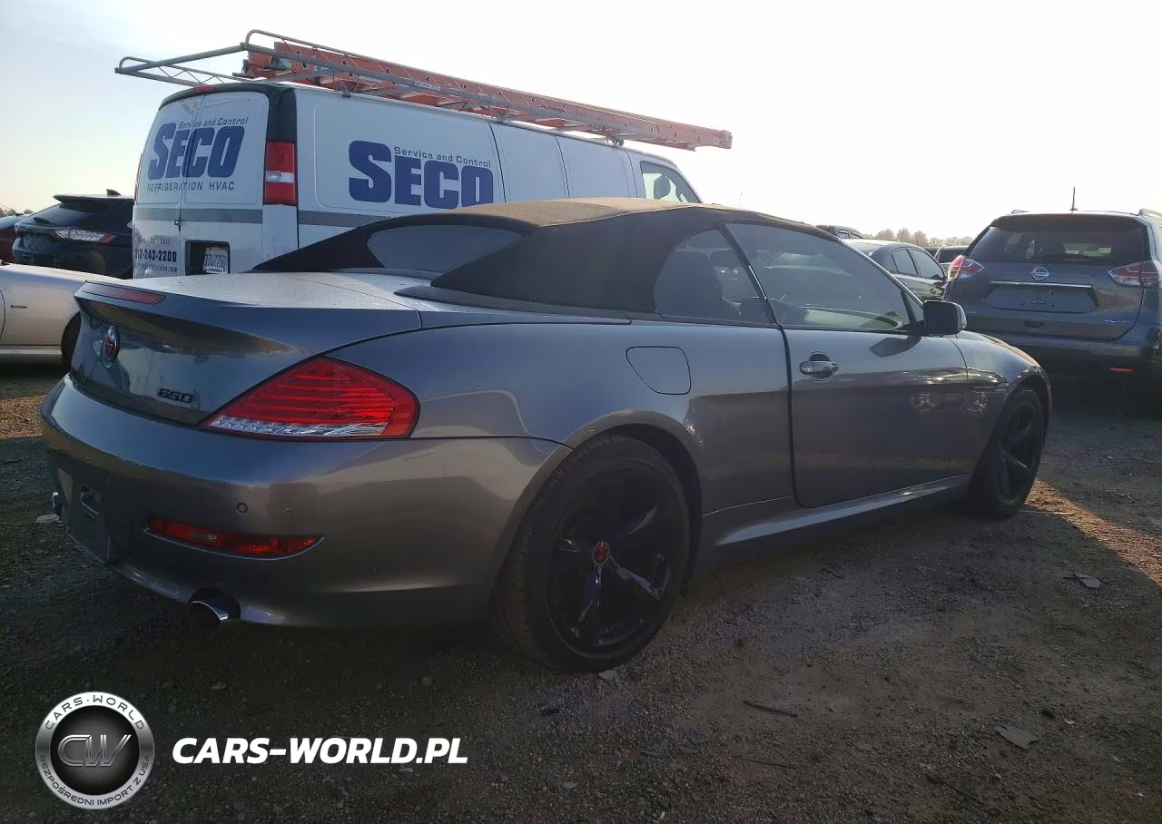 2008 BMW 650 I VIN:WBAEB53568CX62597 - 3