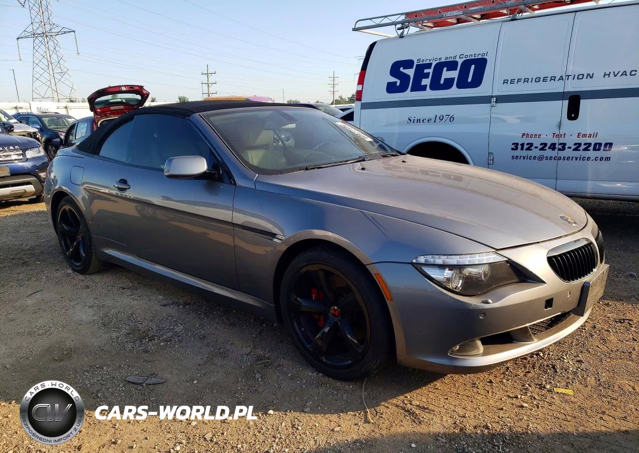 2008 BMW 650 I VIN:WBAEB53568CX62597 - 4