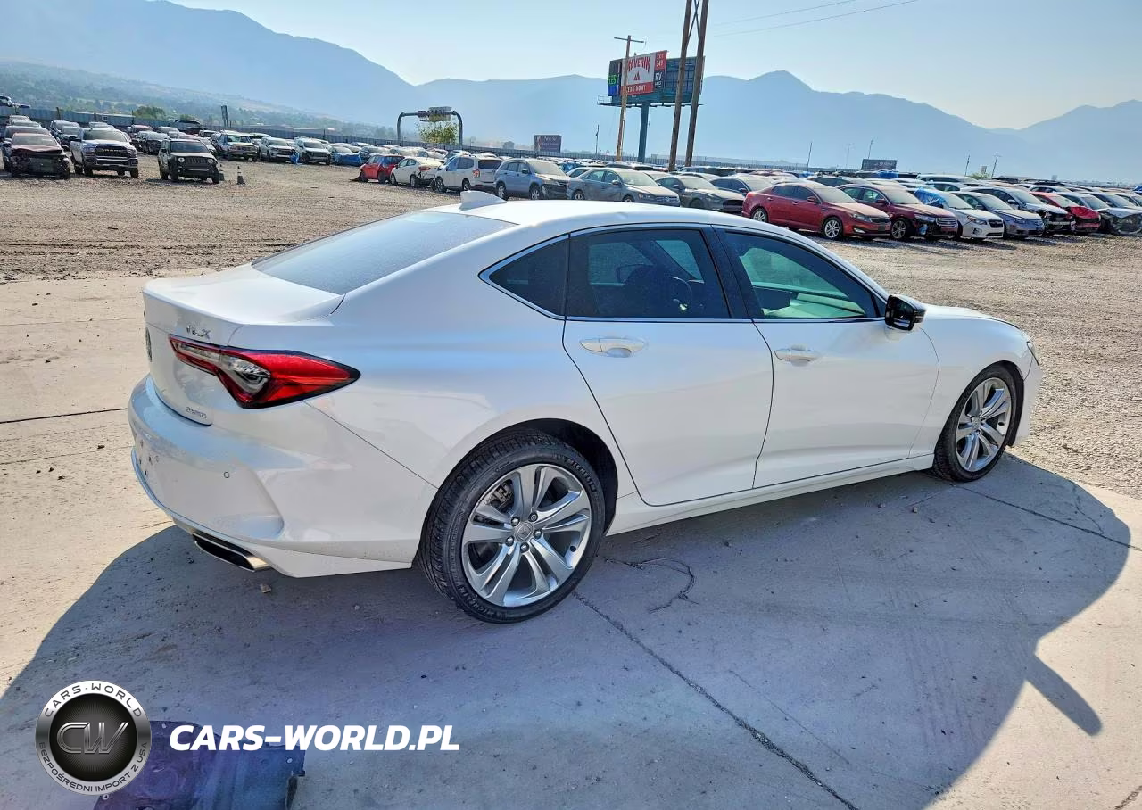 2022 Acura Tlx Technology VIN:19UUB6F49NA001269 - 3
