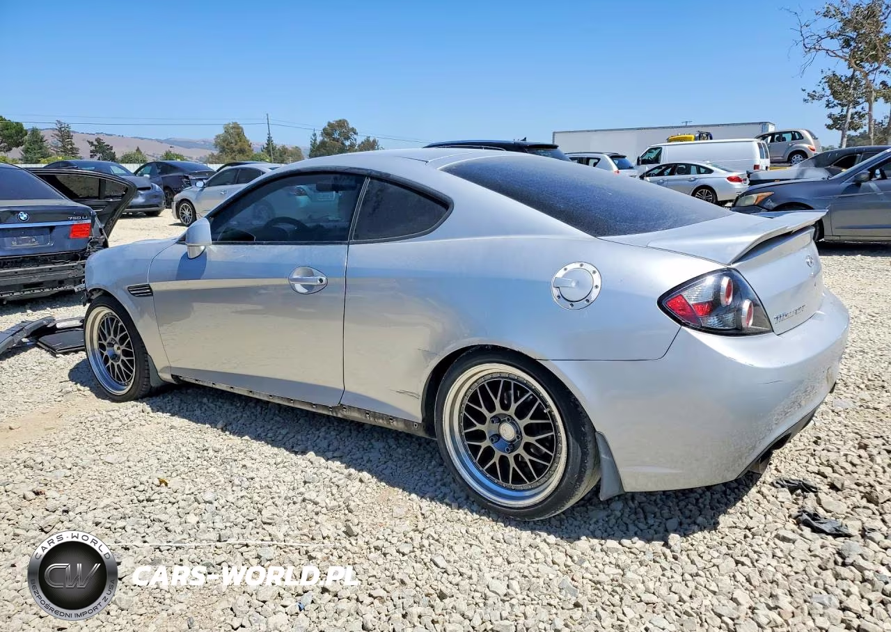 2008 Hyundai Tiburon Gs VIN:KMHHM66D68U275263 - 2
