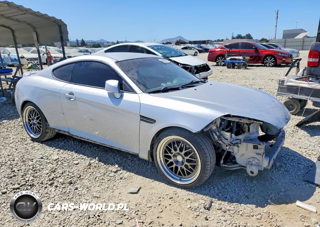 2008 Hyundai Tiburon Gs VIN:KMHHM66D68U275263 - 4
