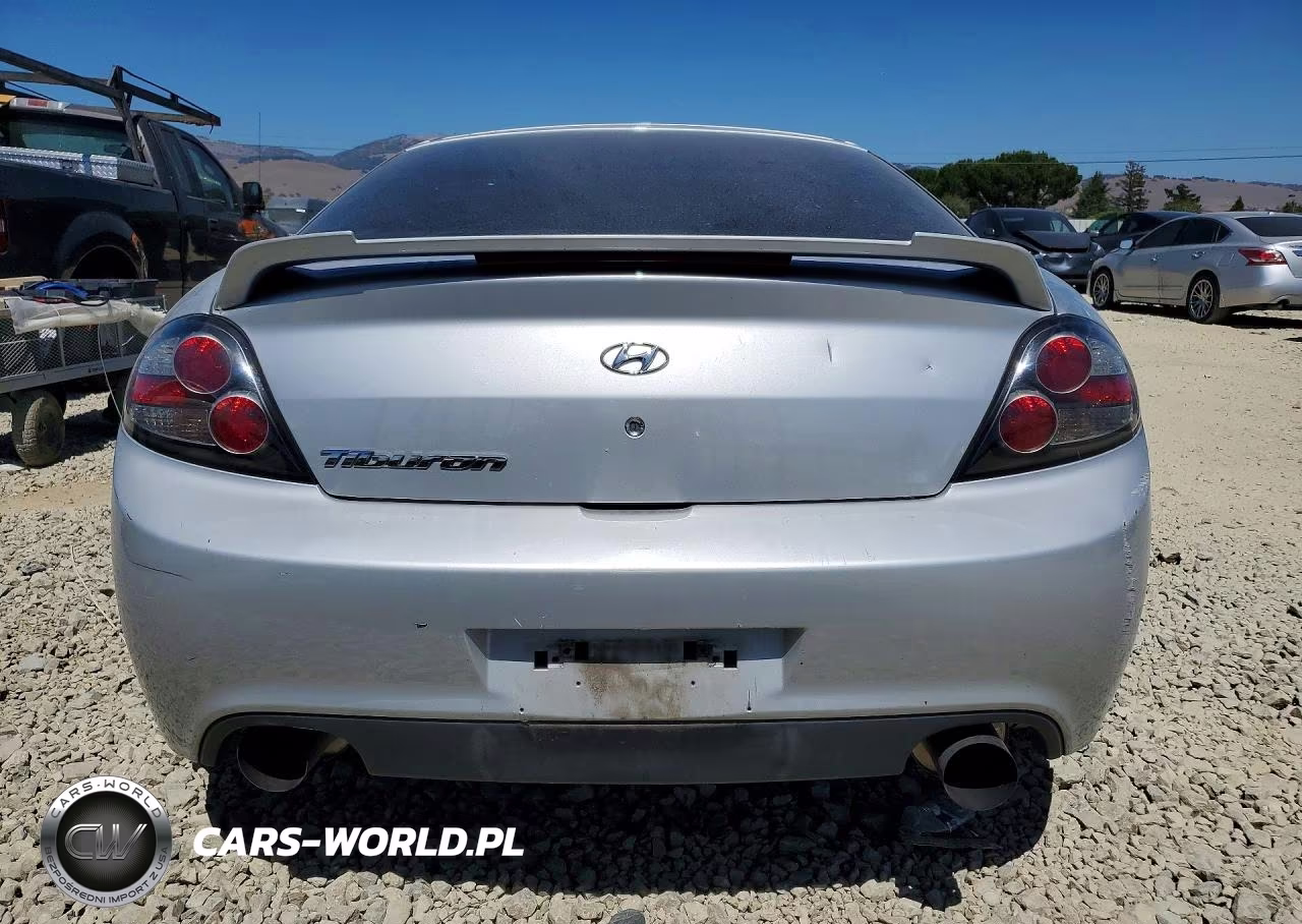 2008 Hyundai Tiburon Gs VIN:KMHHM66D68U275263 - 6