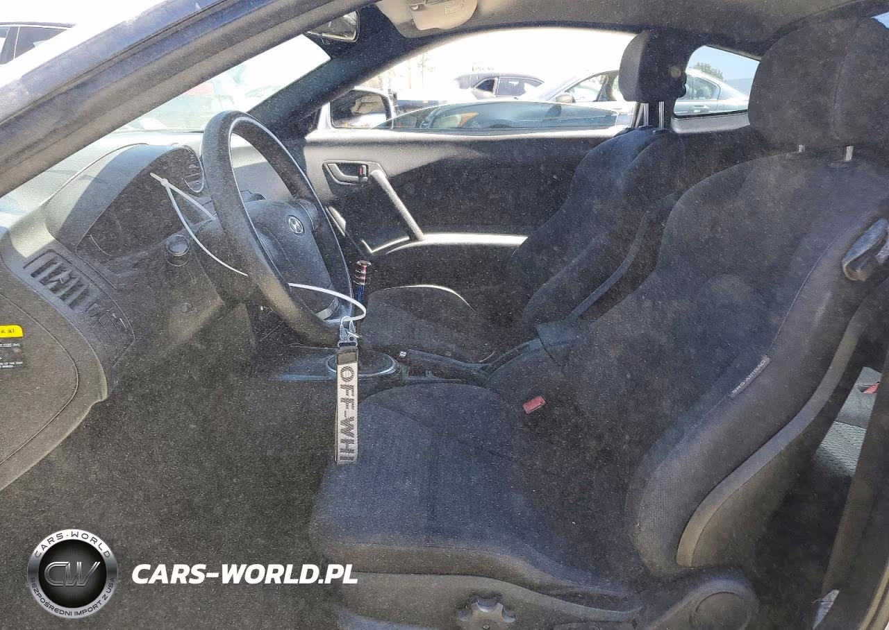 2008 Hyundai Tiburon Gs VIN:KMHHM66D68U275263 - 7