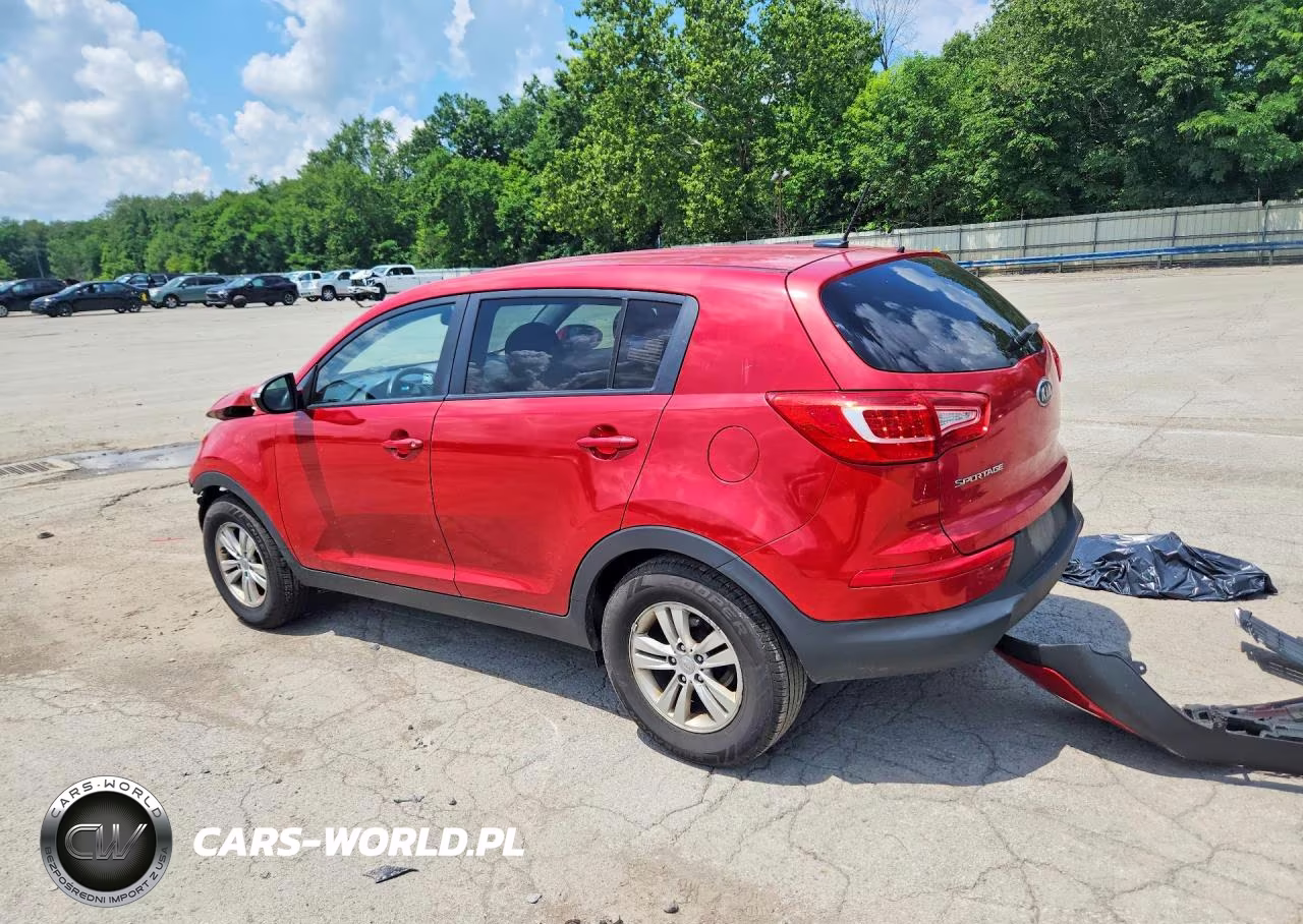 2011 Kia Sportage Lx VIN:KNDPB3A21B7075746 - 2