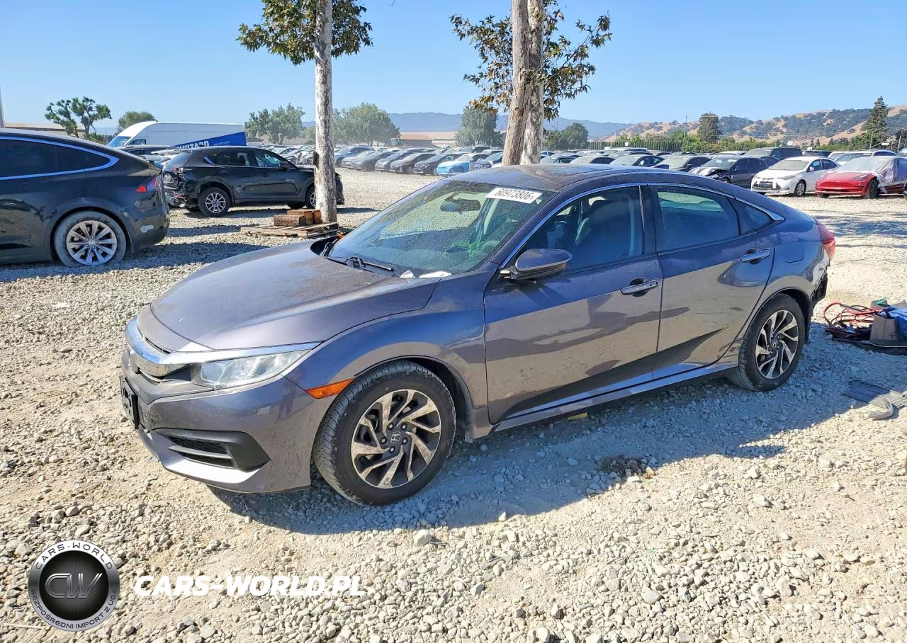 2018 Honda Civic Ex VIN:2HGFC2F78JH505591 - 1