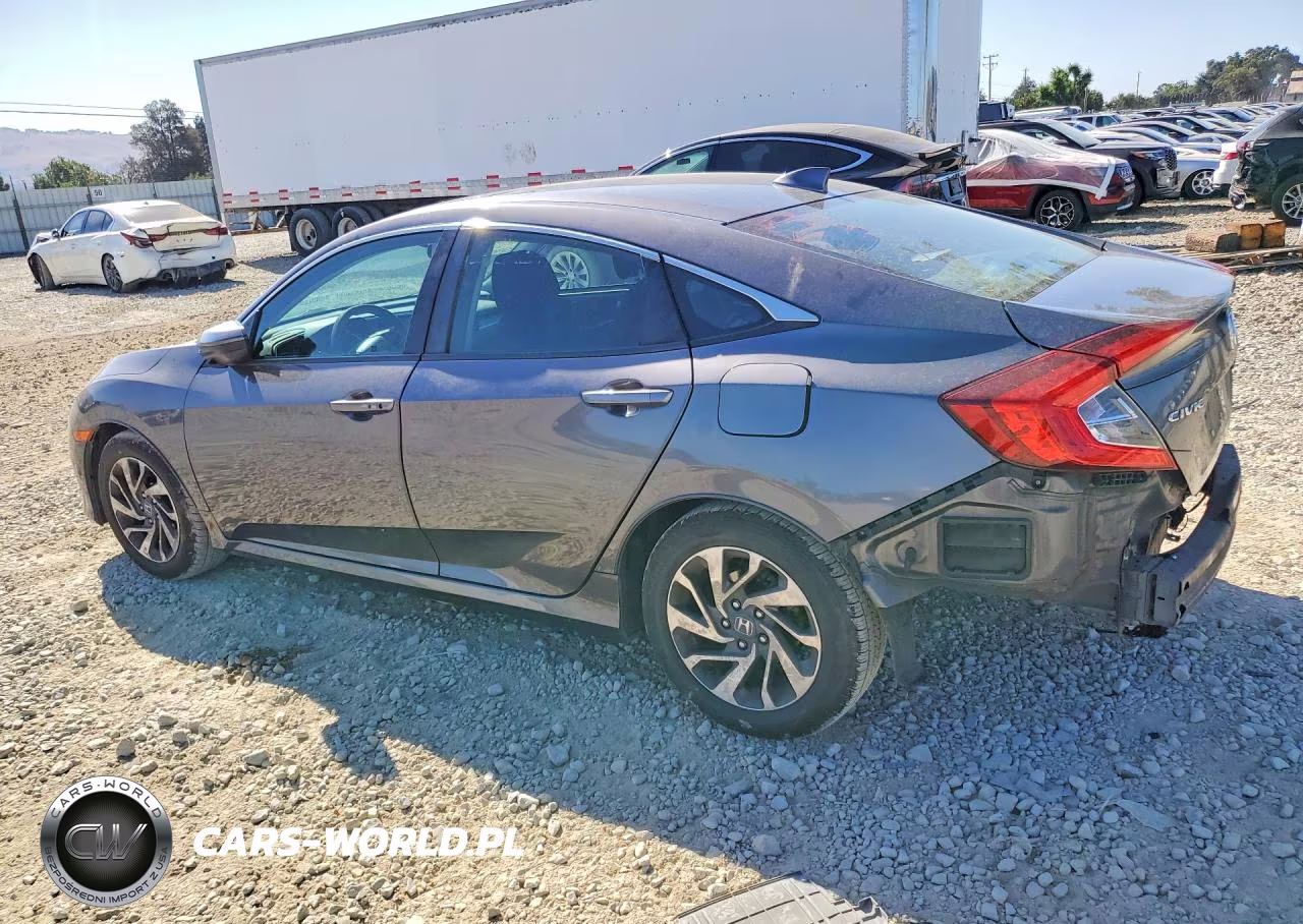 2018 Honda Civic Ex VIN:2HGFC2F78JH505591 - 2