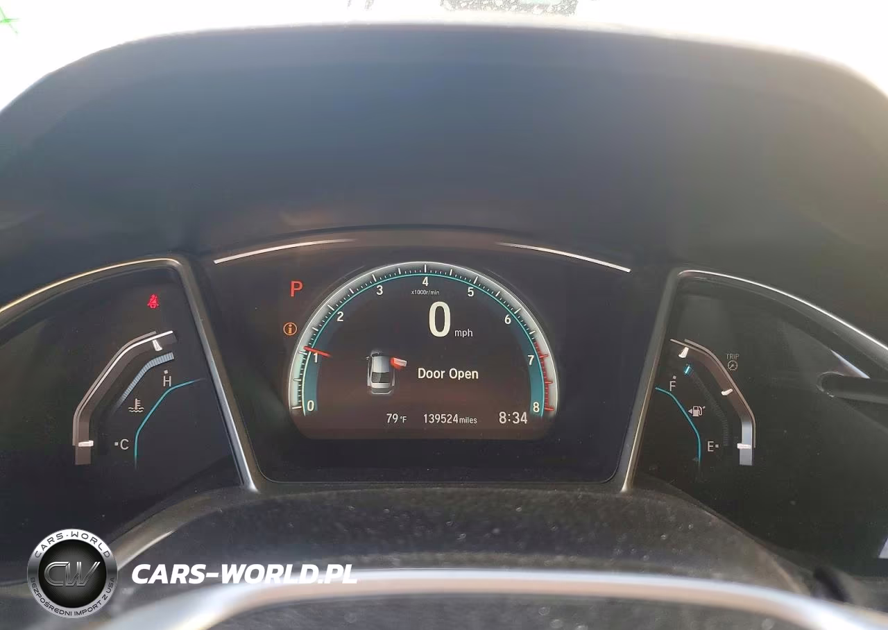 2018 Honda Civic Ex VIN:2HGFC2F78JH505591 - 9