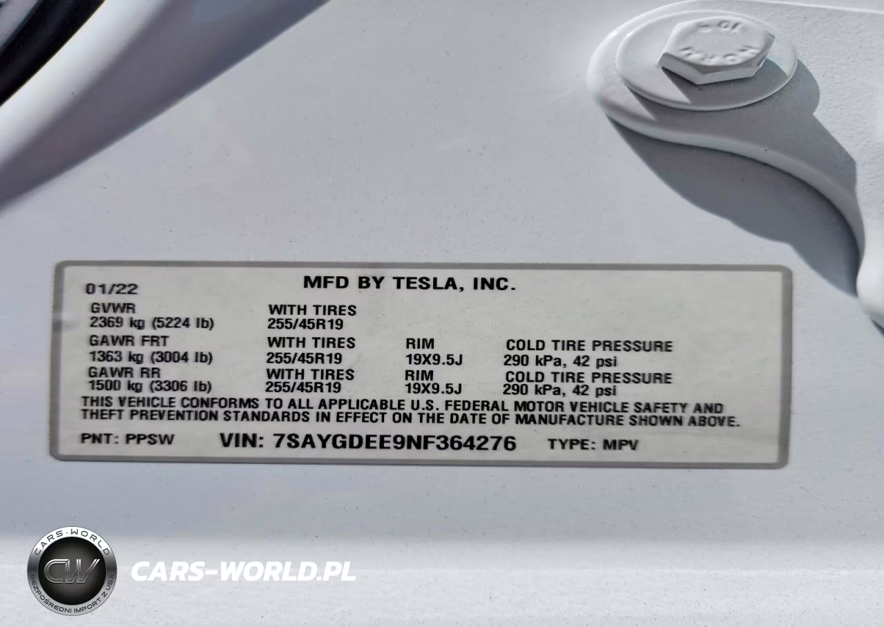 2022 Tesla Model Y VIN:7SAYGDEE9NF364276 - 13