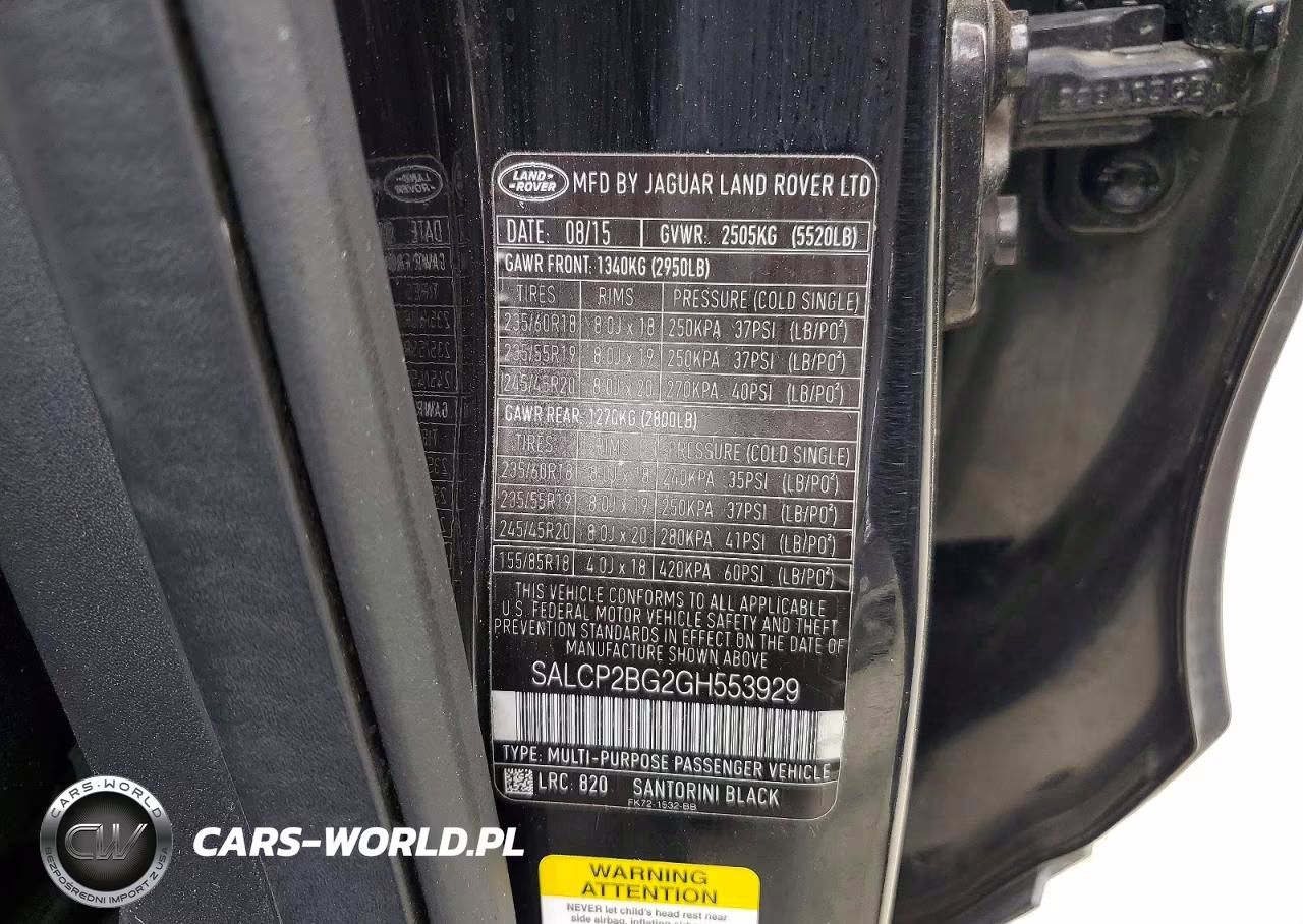 2016 Land Rover Discovery Sport Se VIN:SALCP2BG2GH553929 - 13