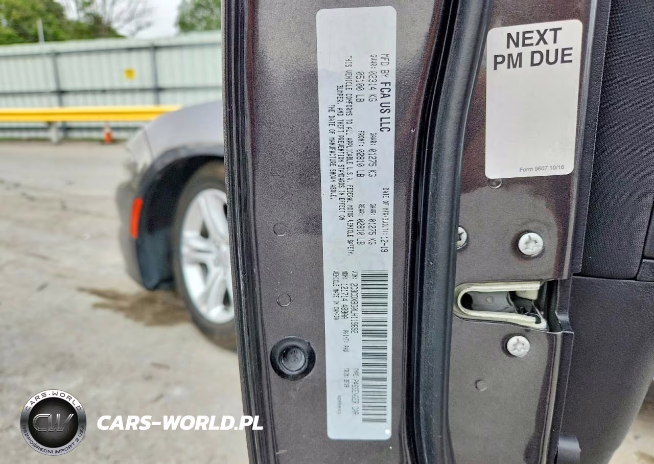 2020 Dodge Charger Sxt VIN:2C3CDXBG0LH119692 - 13