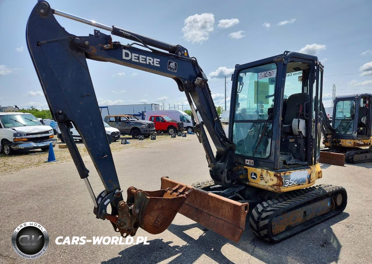 2016 John Deere 35G Mini Excavator VIN:1FF035GXPGK277071 - 2