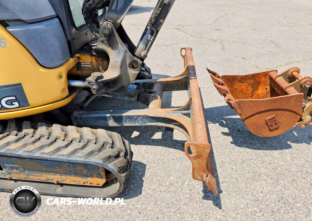 2016 John Deere 35G Mini Excavator VIN:1FF035GXPGK277071 - 5