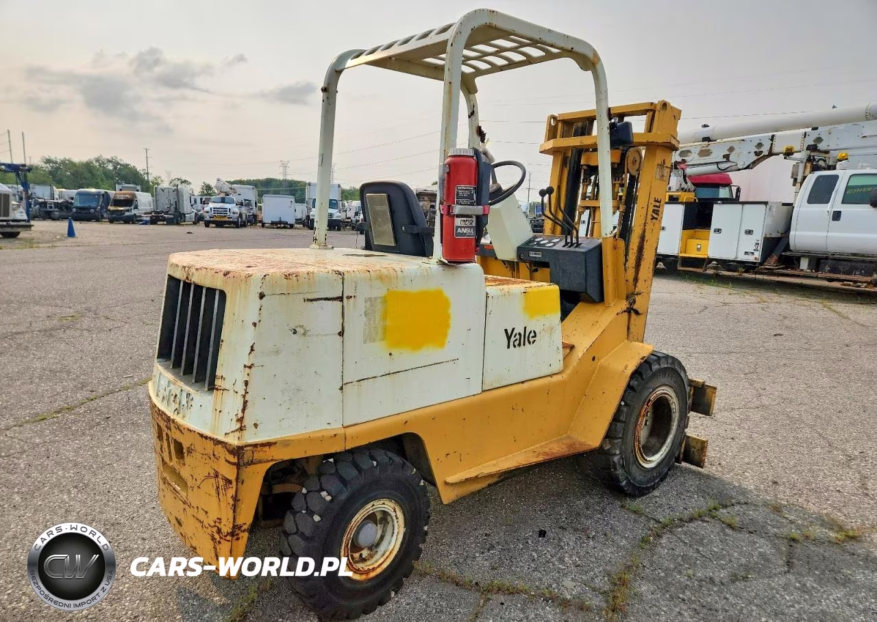 1983 Yale Gp080Lbnsbs086 Forklift VIN:00N37882 - 4