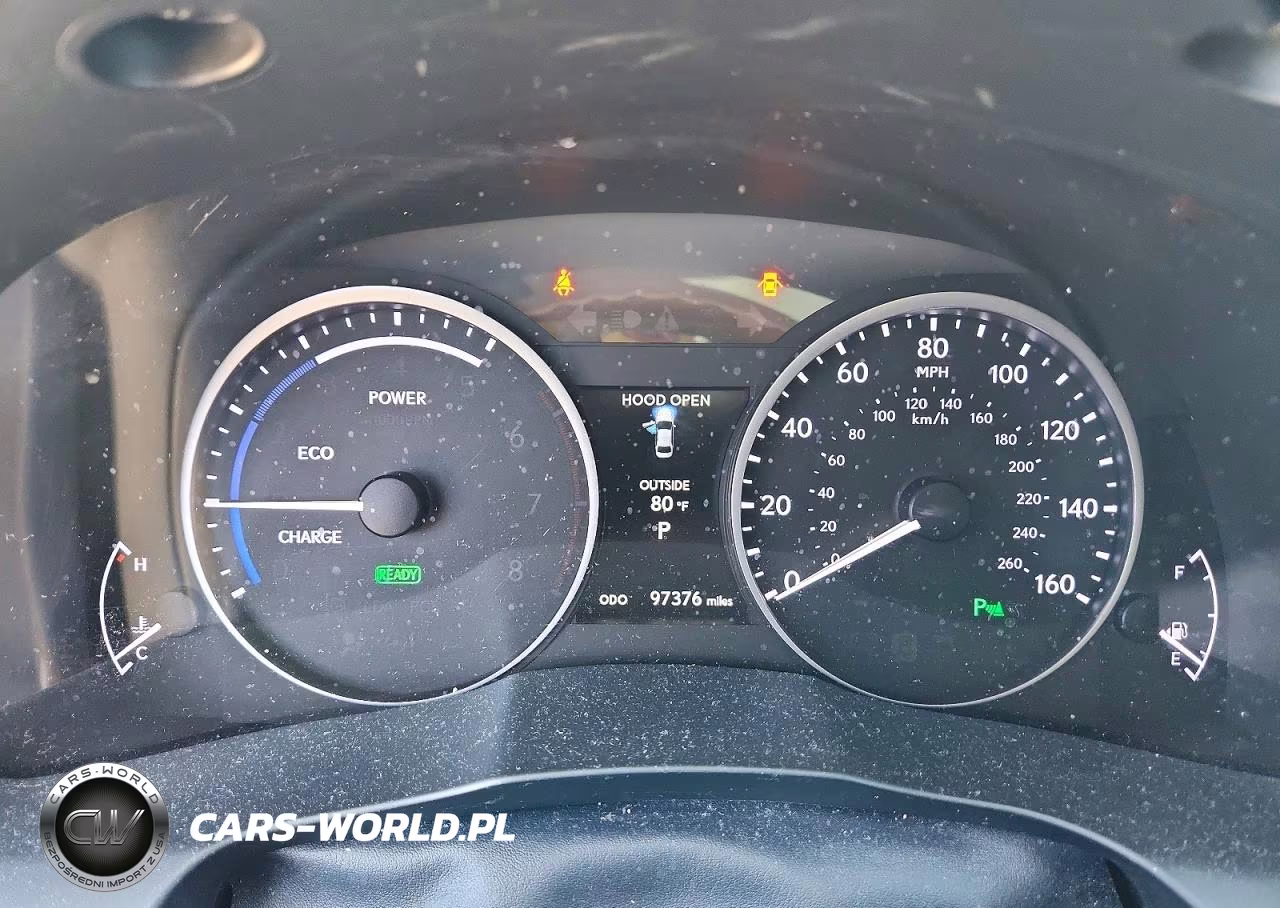 2014 Lexus Es 300H VIN:JTHBW1GG6E2075621 - 9