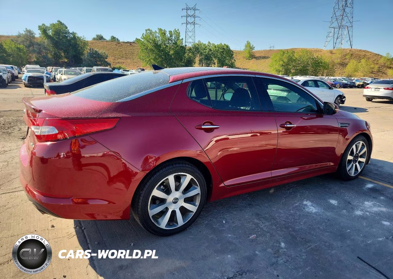 2012 Kia Optima Sx VIN:5XXGR4A69CG082974 - 3