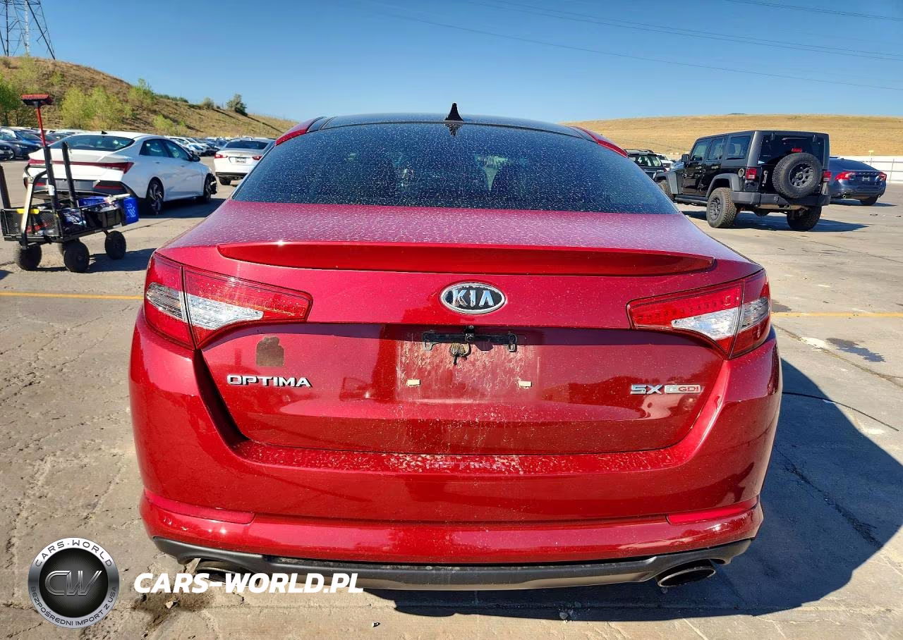 2012 Kia Optima Sx VIN:5XXGR4A69CG082974 - 6