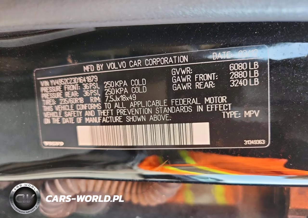2013 Volvo Xc90 3.2 VIN:YV4952CZ3D1641879 - 13