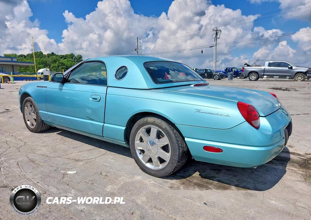 2002 Ford Thunderbird VIN:1FAHP60A12Y100676 - 2