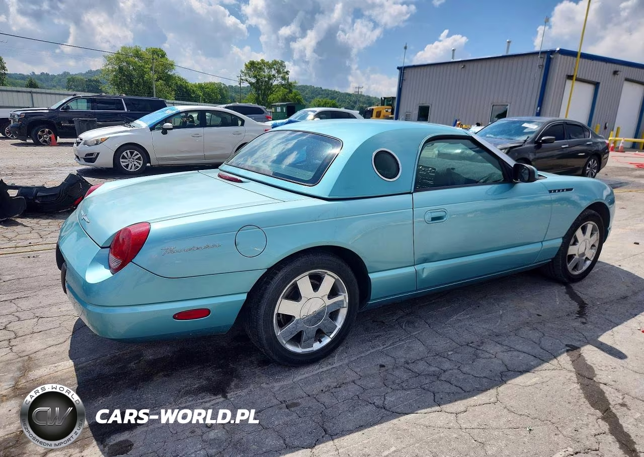 2002 Ford Thunderbird VIN:1FAHP60A12Y100676 - 3