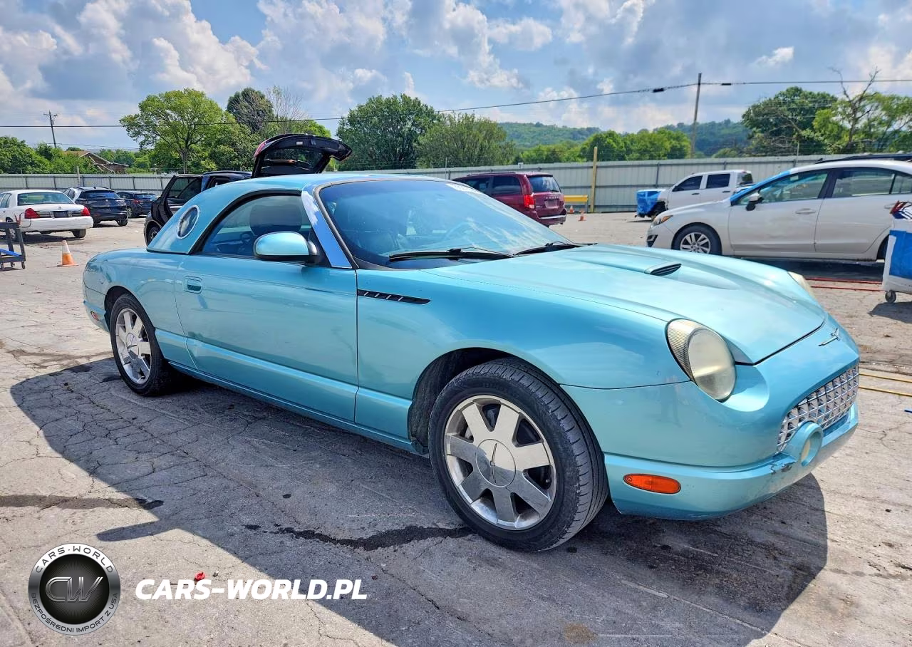2002 Ford Thunderbird VIN:1FAHP60A12Y100676 - 4