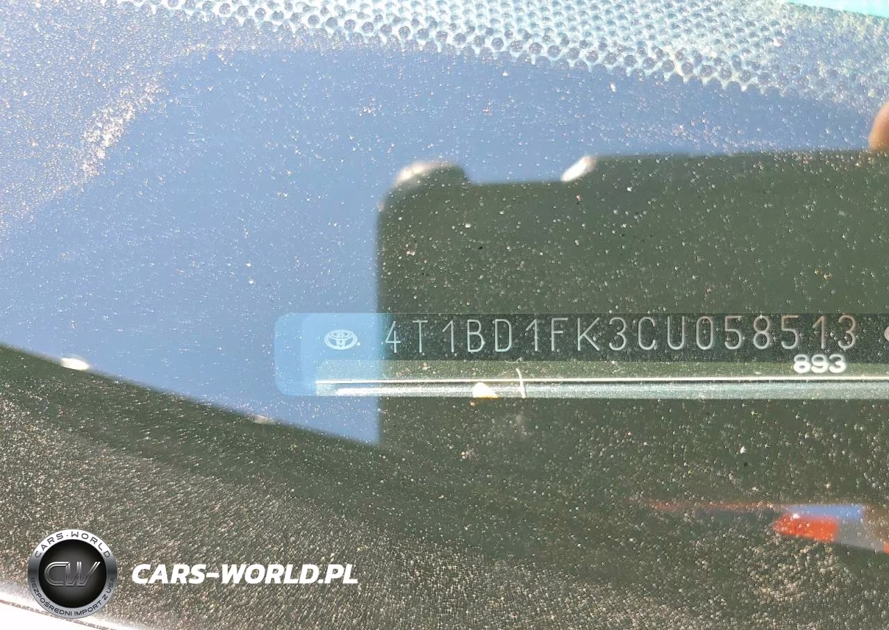 2012 Toyota Camry Hybrid Xle VIN:4T1BD1FK3CU058513 - 12