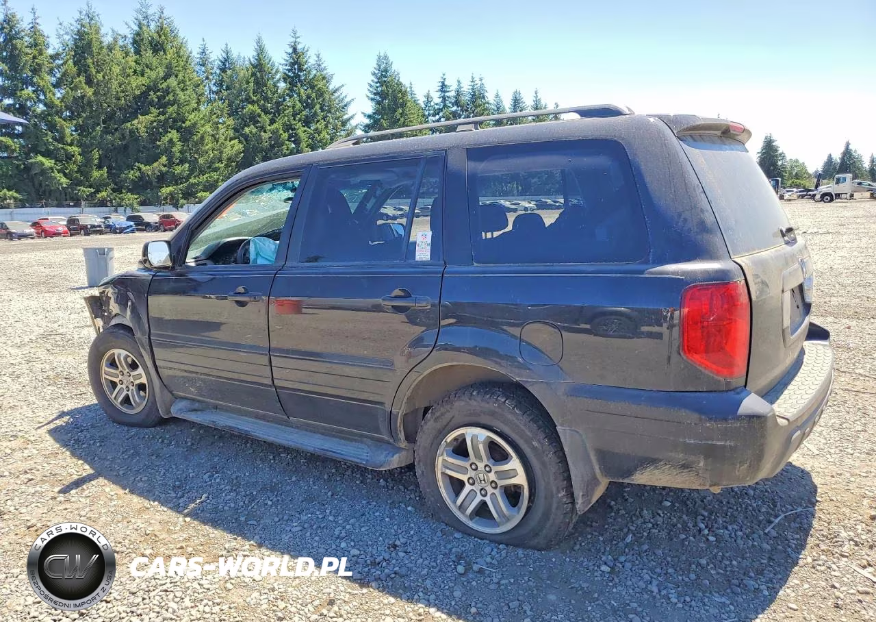 2004 Honda Pilot Ex VIN:5FNYF18414B000076 - 2