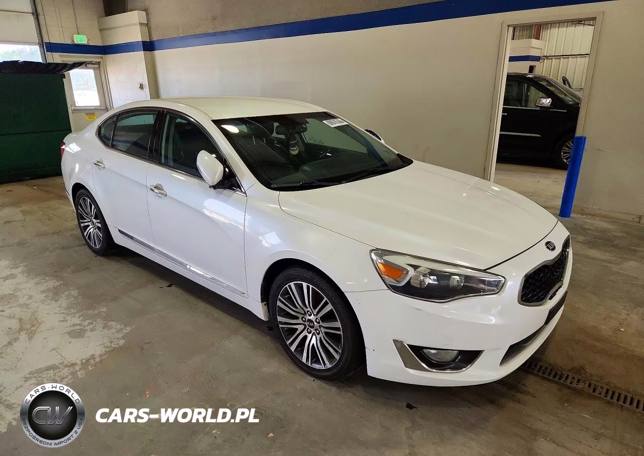 2014 Kia Cadenza Premium VIN:KNALN4D73E5153556 - 4