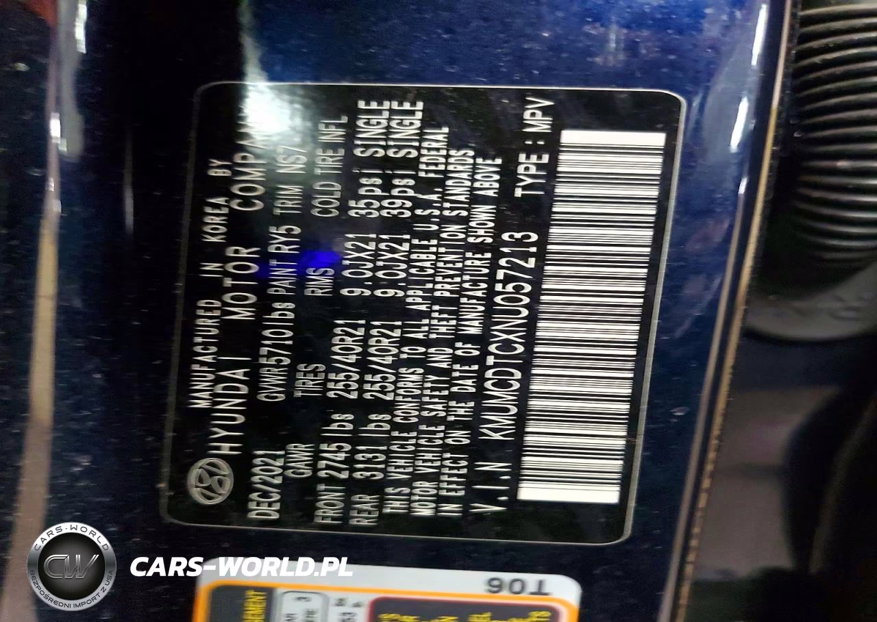 2022 Genesis Gv70 3.5T Sport VIN:KMUMCDTCXNU057213 - 13