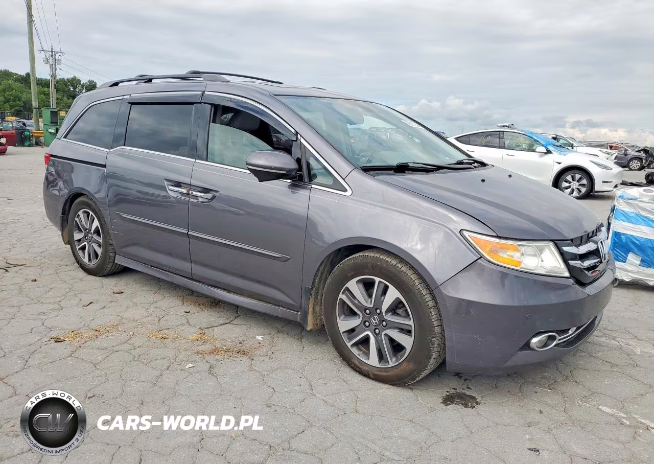 2014 Honda Odyssey Touring-Touring Elite VIN:5FNRL5H93EB029578 - 4
