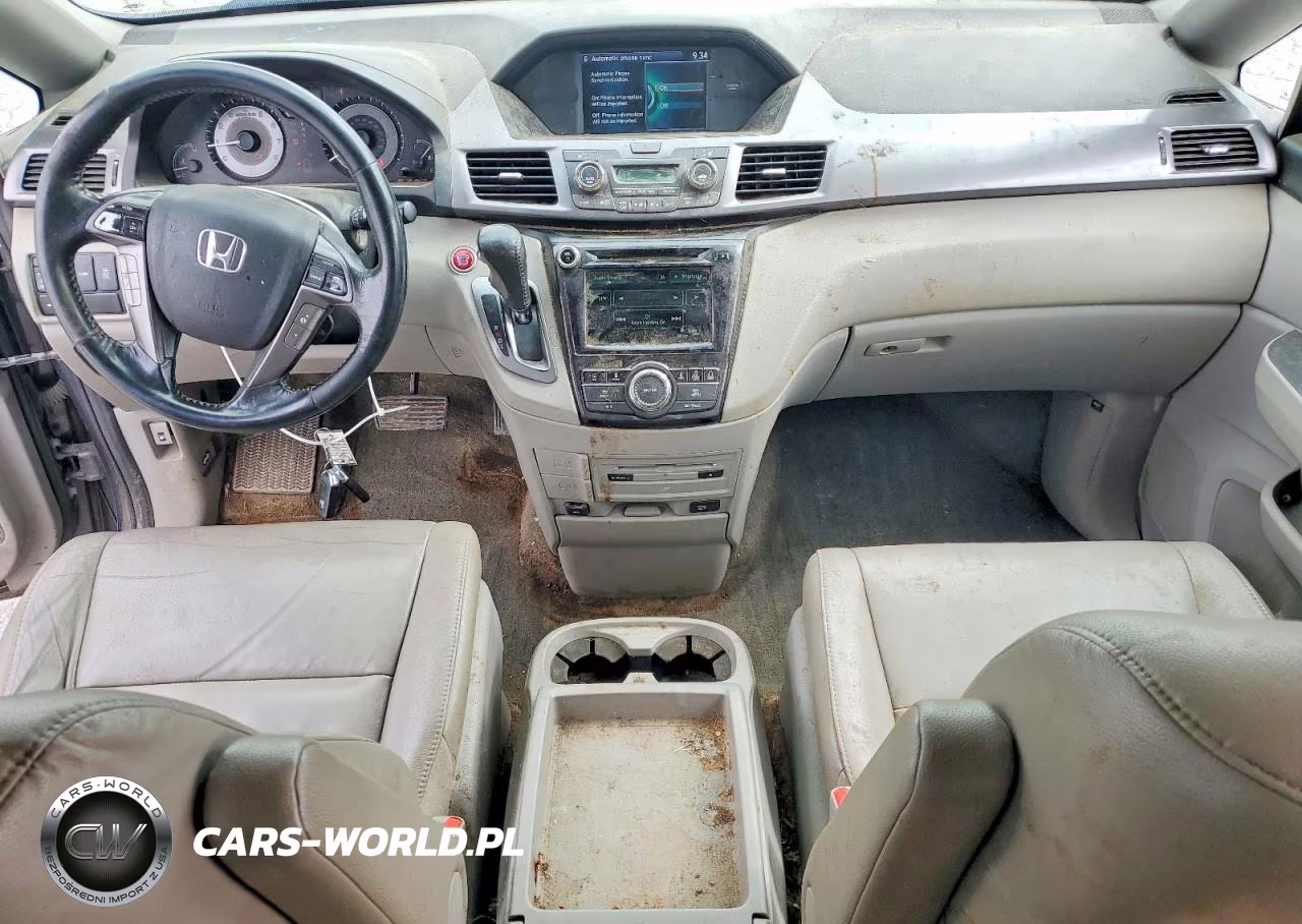 2014 Honda Odyssey Touring-Touring Elite VIN:5FNRL5H93EB029578 - 8