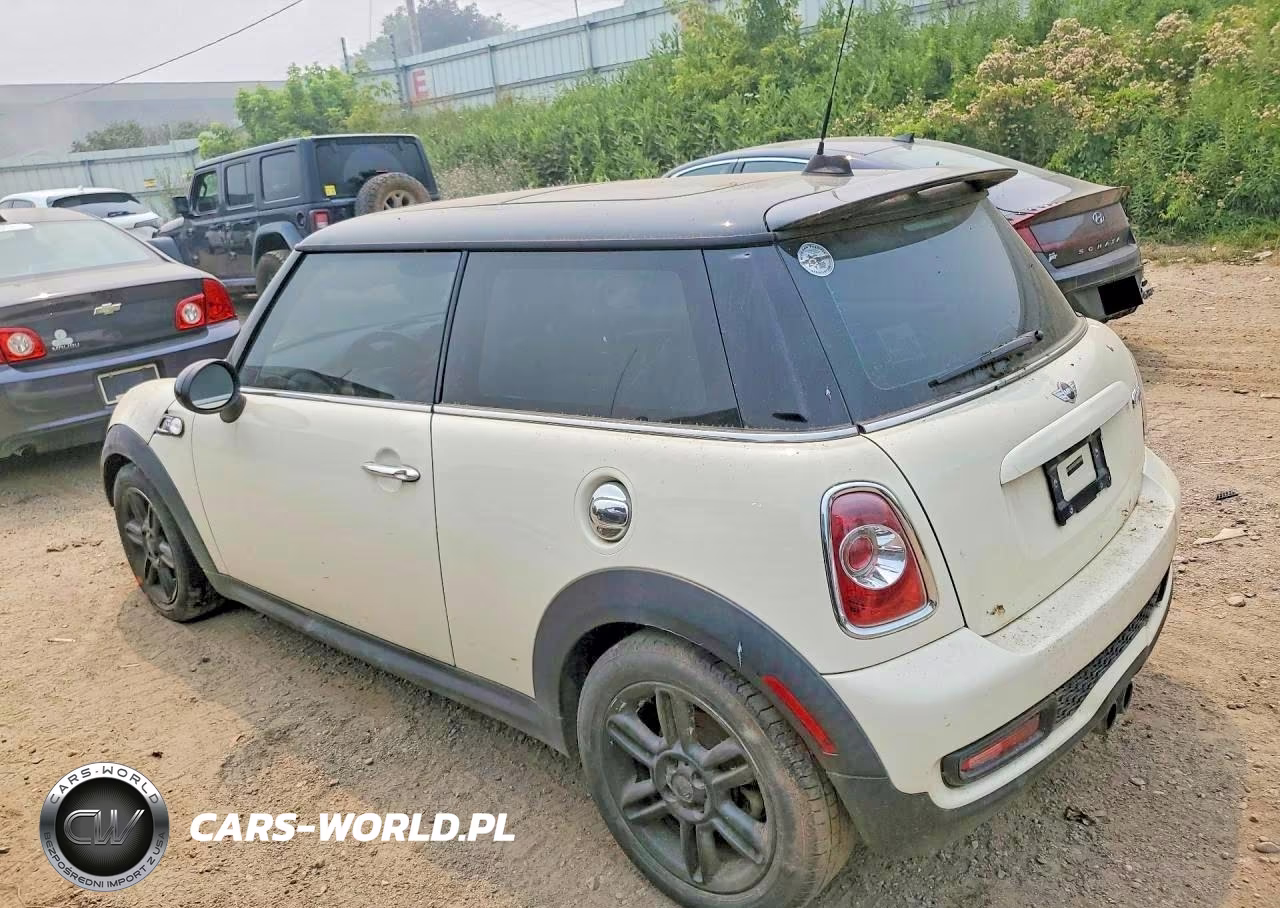 2012 Mini Cooper S VIN:WMWSV3C53CT387615 - 2